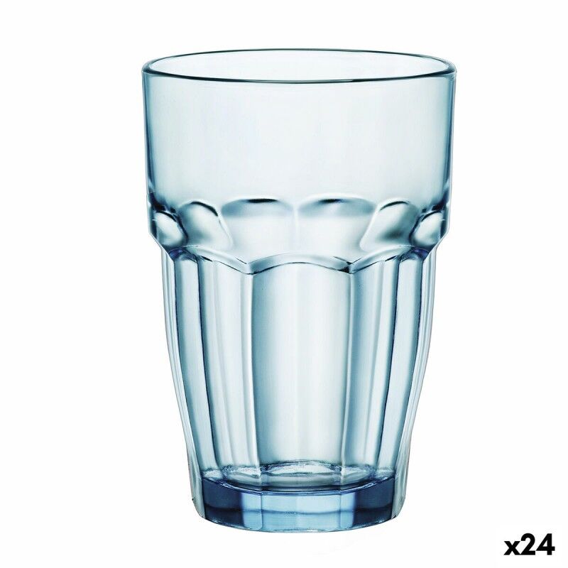 Bicchiere Bormioli Rocco Rock Bar Azzurro Vetro 370 ml (24 Unità) Bicchiere Bormioli Rocco Rock Bar Azzurro Vetro 370 ml (24 Unità)
