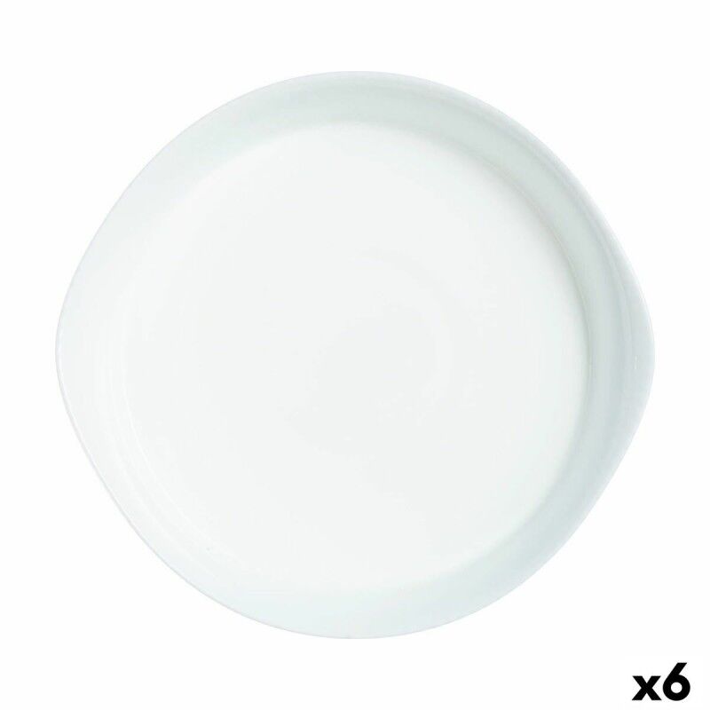 Teglia da Cucina Luminarc Smart Cuisine Rotonda Bianco Vetro Ø 28 cm (6 Unità) Teglia da Cucina Luminarc Smart Cuisine Rotonda Bianco Vetro Ø 28 cm (6 Unità)