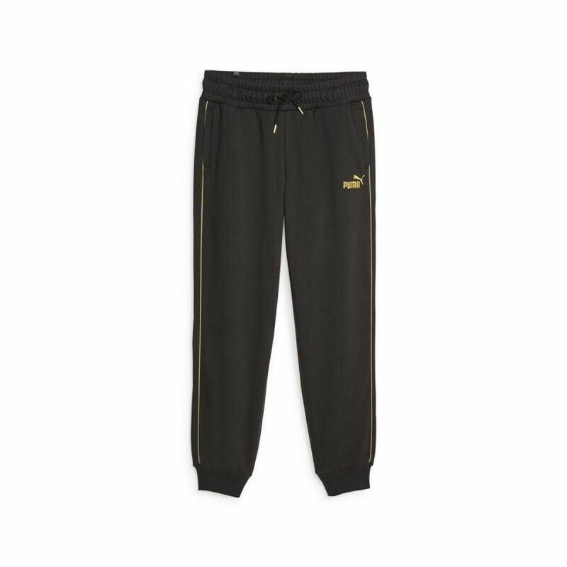 Pantalone Lungo Sportivo Puma Ess+ Minimal Gold Nero Donna Pantalone Lungo Sportivo Puma Ess+ Minimal Gold Nero Donna