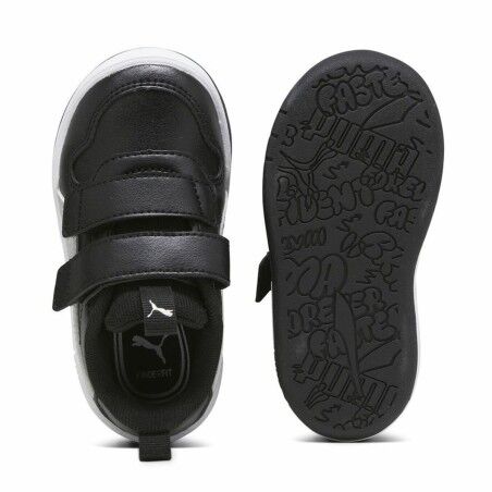 Scarpe da Tennis Casual Bambino Puma Multiflex Glitz Nero