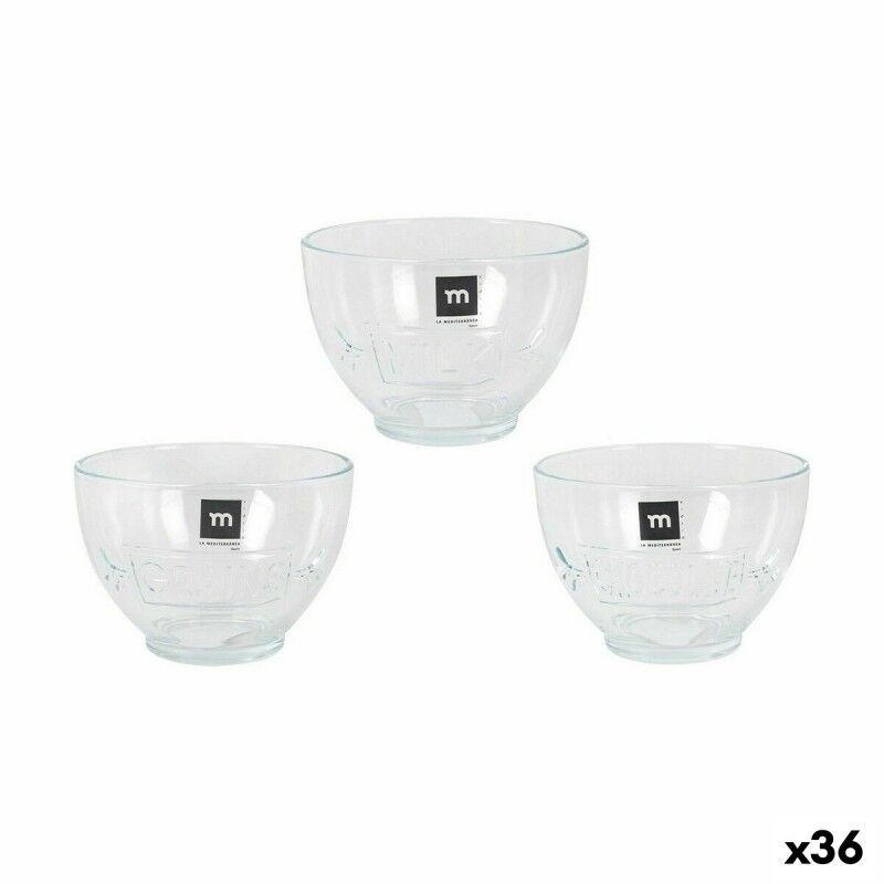 Insalatiera La Mediterránea Megan 680 ml 13 x 13 x 9 cm 13 x 9 cm (36 Unità)