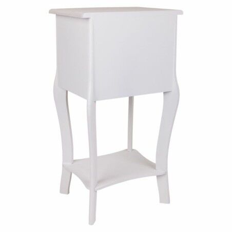 Comodino Alexandra House Living Bianco 31 x 71 x 38 cm