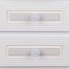 Comodino Alexandra House Living Bianco 31 x 71 x 38 cm