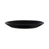 Piatto da Dolce Luminarc Zelie Negro Nero Vetro Ø 18 cm (12 Unità)