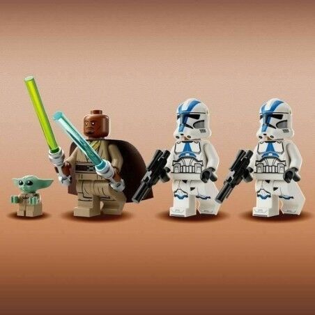 Set di Costruzioni Lego The Mandalorian BARC Speeder Escape Multicolore