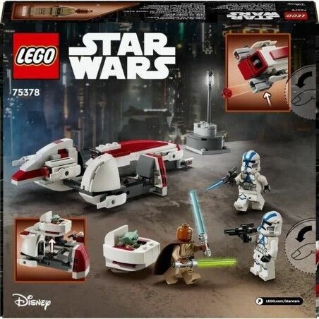 Set di Costruzioni Lego The Mandalorian BARC Speeder Escape Multicolore