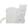 Set di Bicchieri Home ESPRIT Trasparente polipropilene Vetro Borosilicato 245 ml