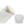 Set di Bicchieri Home ESPRIT Trasparente polipropilene Vetro Borosilicato 245 ml