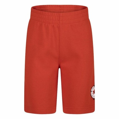Completo Sportivo per Bambini Converse Squiggle S/Se+Ft Bianco Rosso 2 Pezzi