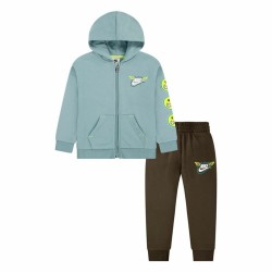 Completo Sportivo per Neonati Nike Nsw Art Of Play Ft Fz Acqua 2 Pezzi