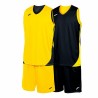 Completo Sportivo per Bambini Joma Sport Kansas Giallo Nero Multicolore 2 Pezzi
