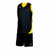 Completo Sportivo per Bambini Joma Sport Kansas Giallo Nero Multicolore 2 Pezzi
