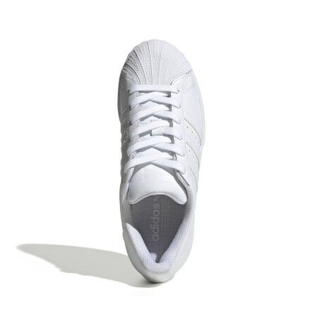 Scarpe da Tennis Casual Adidas SUPERSTAR J EF5399 Bianco