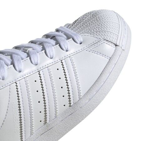 Scarpe da Tennis Casual Adidas SUPERSTAR J EF5399 Bianco