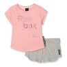 Tuta da Bambini Reebok G ES SS BK4374 Rosa
