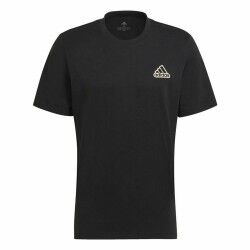 Maglia a Maniche Corte Uomo Adidas Essentials Feel Comfy Nero