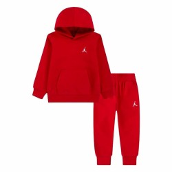 Completo Sportivo per Bambini Jordan Jdn Mj Brklyn Flc Po Setf Multicolore 2 Pezzi
