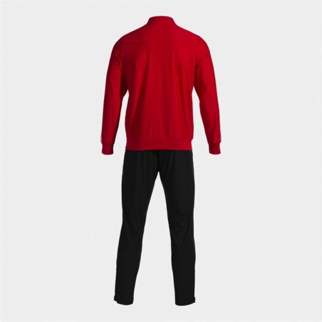 Tuta da Bambini Joma Sport Victory Nero Rosso 2 Pezzi