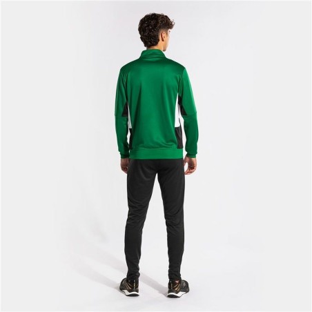 Tuta per Adulti Joma Sport Danubio II Nero Verde Per bambini Uomo 2 Pezzi