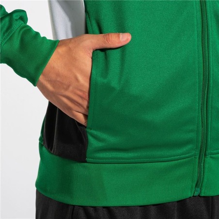 Tuta per Adulti Joma Sport Danubio II Nero Verde Per bambini Uomo 2 Pezzi