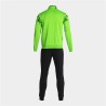 Tuta per Adulti Joma Sport Lion II Nero Verde Uomo 2 Pezzi