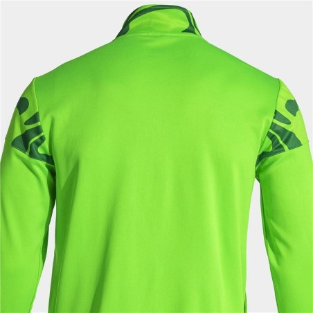 Tuta per Adulti Joma Sport Lion II Nero Verde Uomo 2 Pezzi