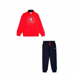 Completo Sportivo per Bambini Champion Azzurro Rosso 2 Pezzi