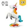 Set di Costruzioni Lego Creator Magic Unicorn 31140 3 in 1 145 Pezzi