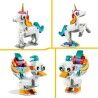 Set di Costruzioni Lego Creator Magic Unicorn 31140 3 in 1 145 Pezzi