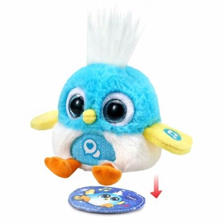 Peluche con Suono Vtech Lolibirds Lolito Azzurro