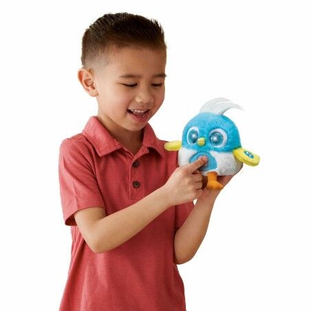 Peluche con Suono Vtech Lolibirds Lolito Azzurro