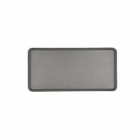 Vassoio per aperitivi Bidasoa Gio Nero Plastica 24 x 11,5 cm (12 Unità)