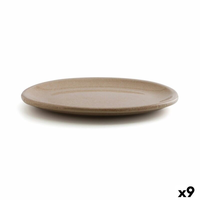 Teglia da Cucina Anaflor Vulcano Beige Ceramica 33 x 25 cm (9 Unità) Teglia da Cucina Anaflor Vulcano Beige Ceramica 33 x 25 cm (9 Unità)