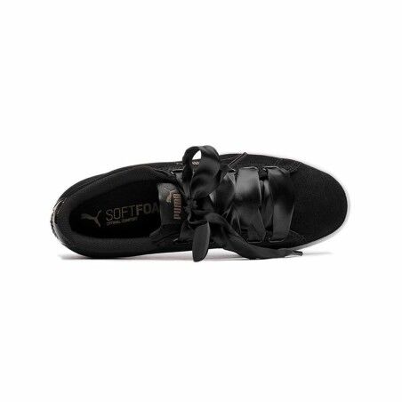 Scarpe Sportive da Donna Puma Vikky Ribbon SD  Nero