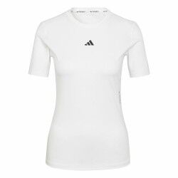 Maglia a Maniche Corte Donna Adidas Techfit Training Bianco