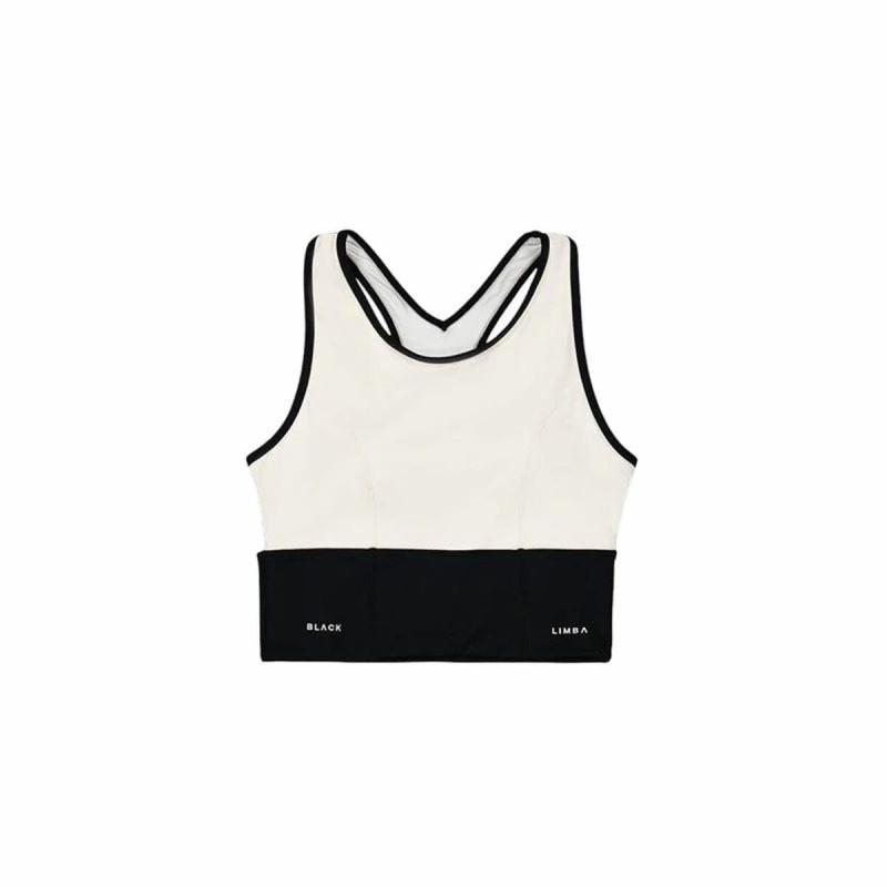 Top Sportivo Donna Black Limba Shadow Bianco Top Sportivo Donna Black Limba Shadow Bianco