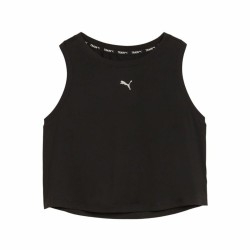 Top Sportivo Donna Puma Cloudspun Sleeveless Tank Nero