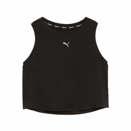 Top Sportivo Donna Puma Cloudspun Sleeveless Tank Nero
