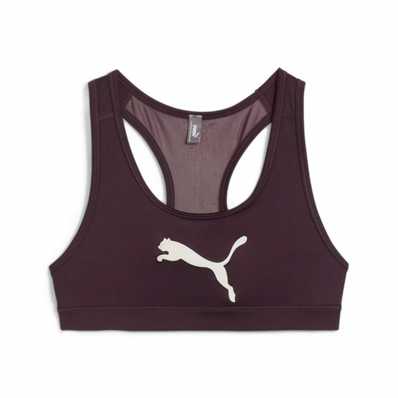 Reggiseno Sportivo Puma 4Keeps Marrone Reggiseno Sportivo Puma 4Keeps Marrone