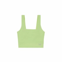 Top Sportivo Donna Black Limba Bhakti  Lime