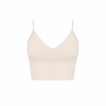 Top Sportivo Donna Black Limba Furina  Crema