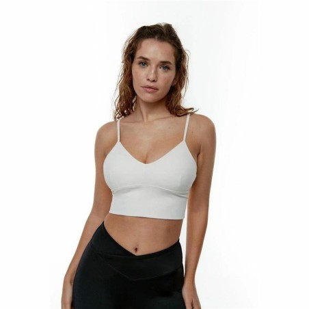 Top Sportivo Donna Black Limba Furina  Crema
