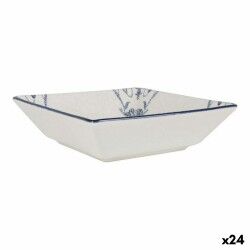 Ciotola per Aperitivi La Mediterránea Rosetta Porcellana 18 x 18 x 5 cm (24 Unità)