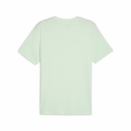 Maglia a Maniche Corte Uomo Puma Essentials+ AB Summer Verde scuro