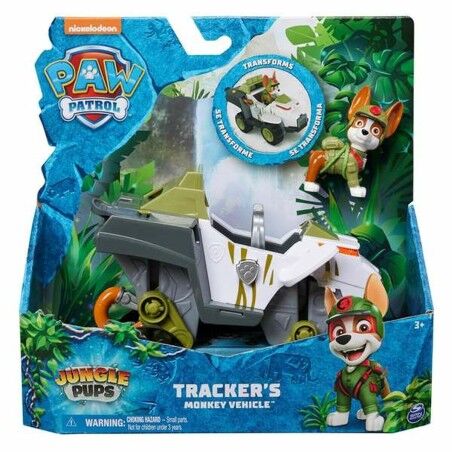 Macchina a giocattolo The Paw Patrol Jungle Multicolore Nero/Blu