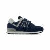 Scarpe Sportive per Bambini New Balance 574 Core Hook Loop Nero