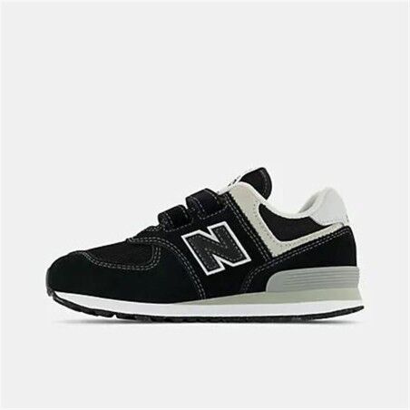 Scarpe Sportive per Bambini New Balance 574 Core Hook Loop Nero
