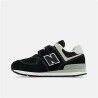 Scarpe Sportive per Bambini New Balance 574 Core Hook Loop Nero