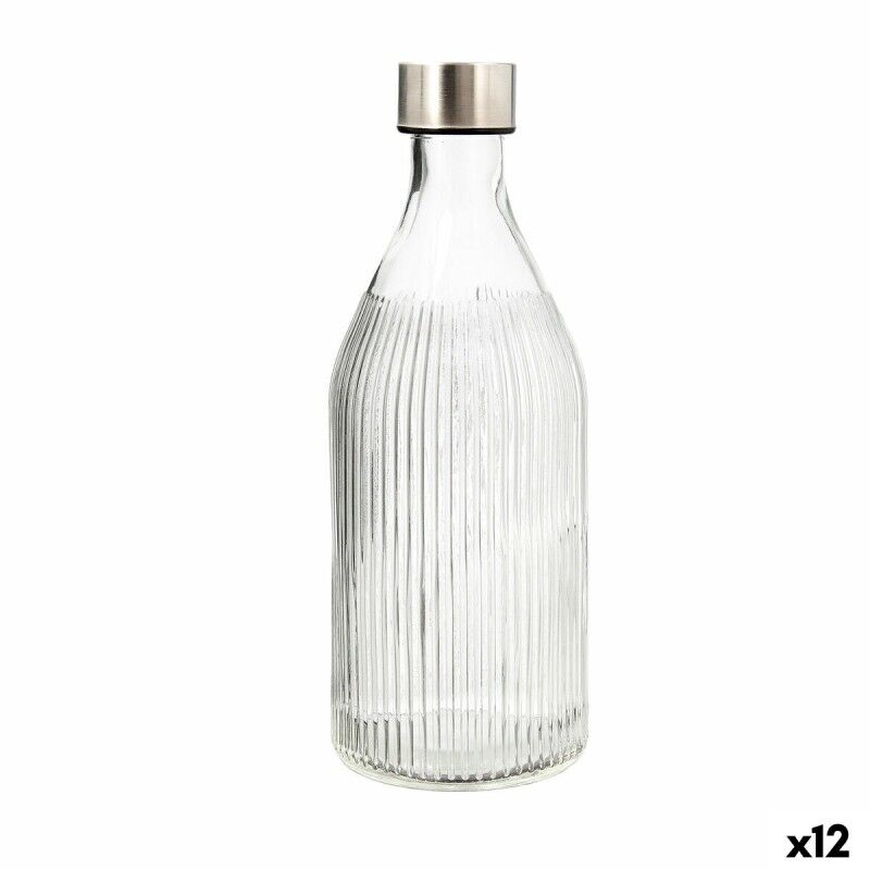 Borraccia Quid Maison Trasparente Vetro 1 L (12 Unità) Borraccia Quid Maison Trasparente Vetro 1 L (12 Unità)