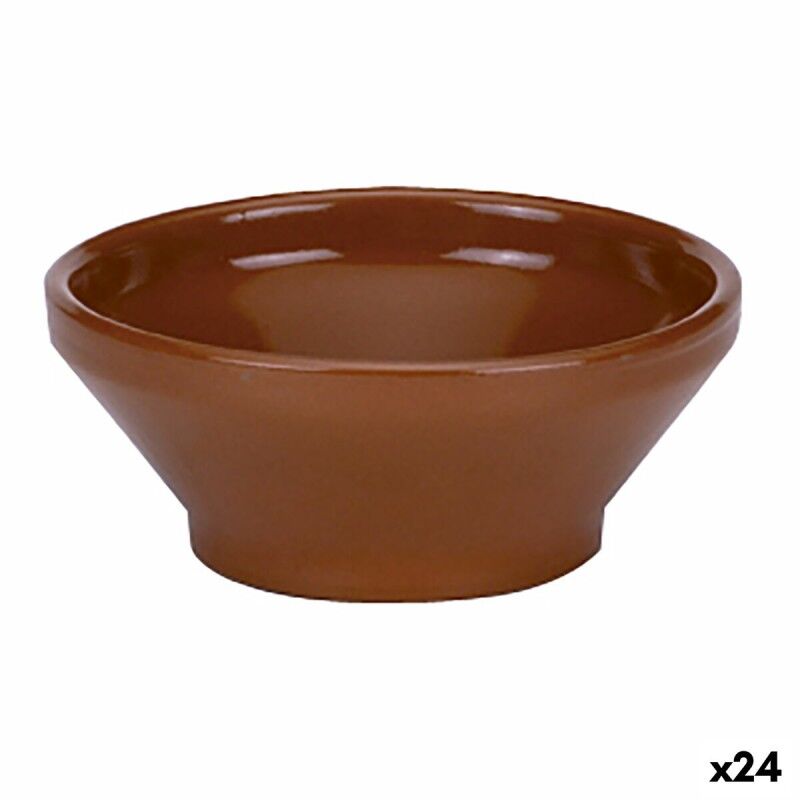 Ciotola Raimundo Zuppa Argilla cotta Ceramica Marrone (16 cm) (24 Unità) Ciotola Raimundo Zuppa Argilla cotta Ceramica Marrone (16 cm) (24 Unità)